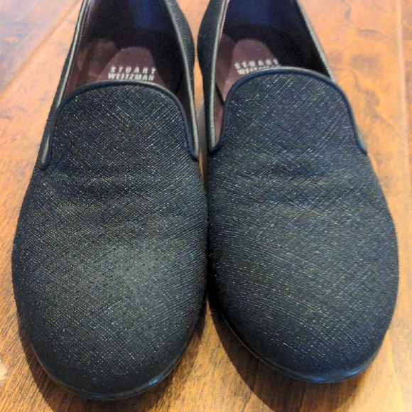 Stuart Weitzman Black Loafers - Picture 4 of 6